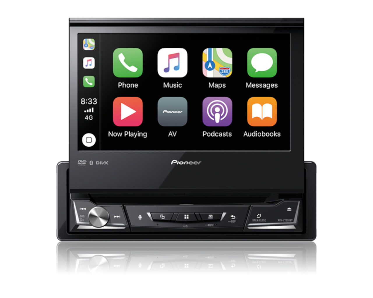 Pioneer AVH-Z7200DAB 1-DIN Multimedia Player, Fold-Out 7-Inch ClearType Touch Screen, Smartphone Connection, Apple Car Play, Android Car, USB, Bluetoo - 4